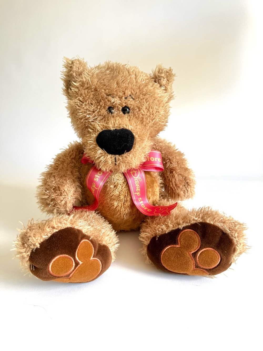 Disney Store Exclusive Edgar Teddy Bear Plush 12" Hidden Mickey Paws Vintage Y2K